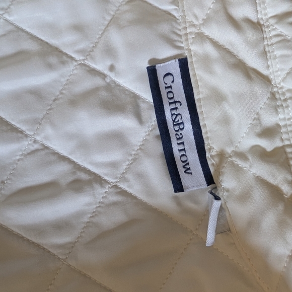 Croft & Barrow Cream Quilted Jacket - Picture 6 of 12